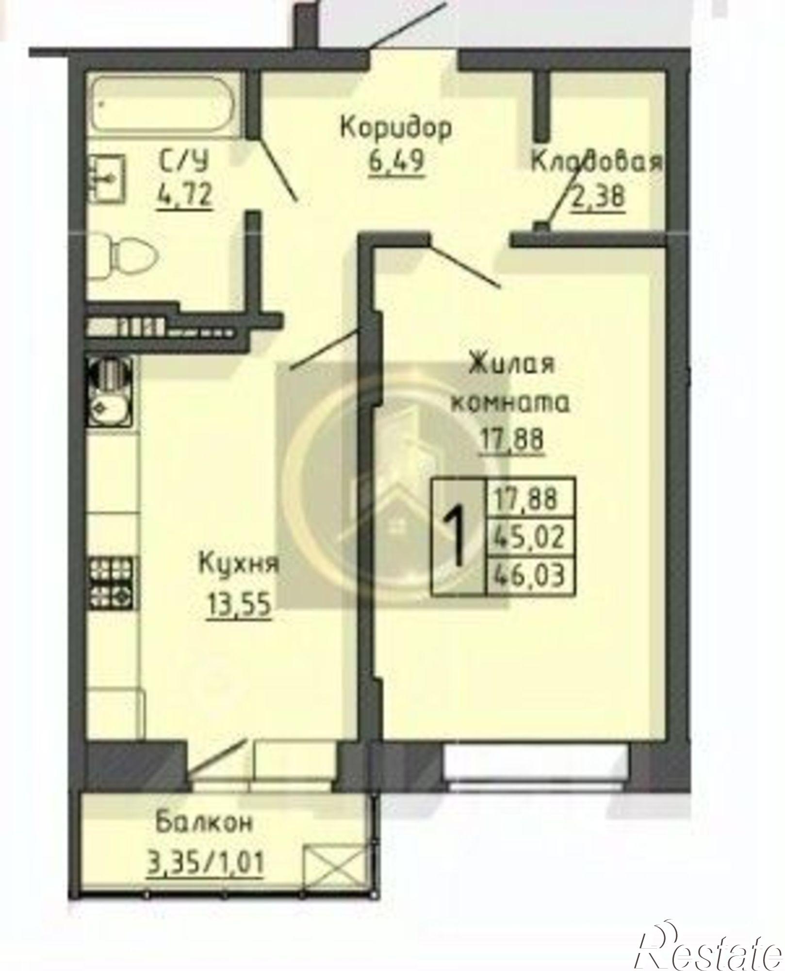 Купить квартиру за 5 141 500 рублей на Старооскольский го, Старый Оскол г