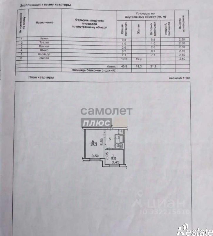 1-комн квартира