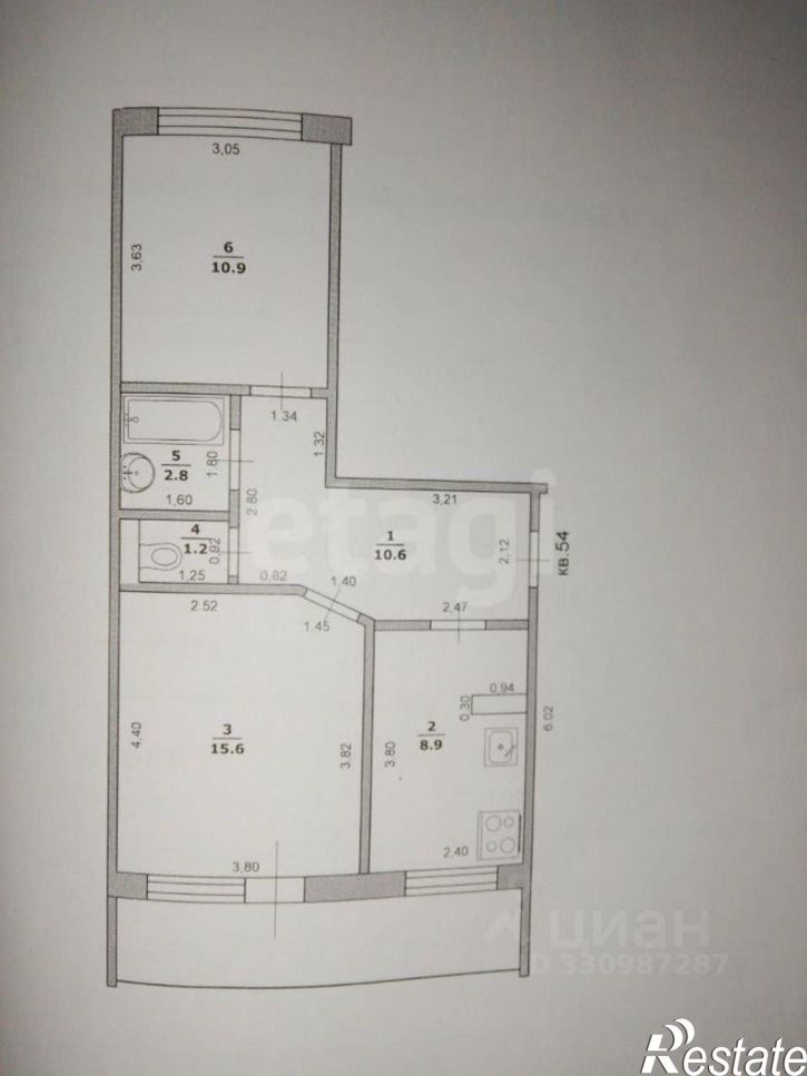 2-комн квартира ул М.Горького, 102,  д. 102