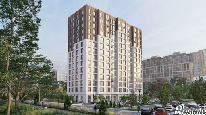 1-комн квартира в новом доме улица Разина, 6