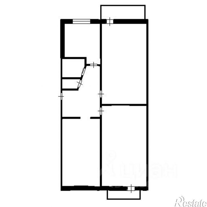 3-комн квартира