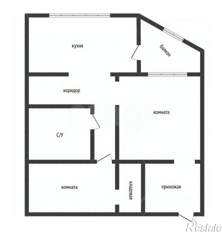 2-комн квартира ул 5 Августа, 18,  д. 18