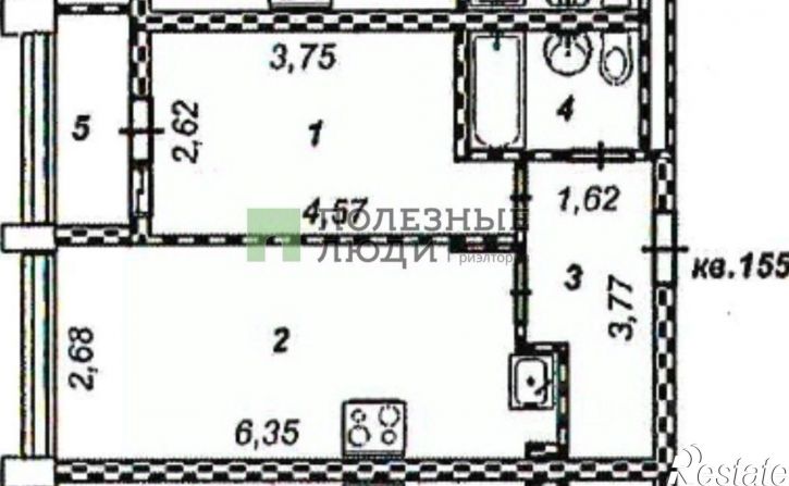 1-комн квартира Белгород г., Славянская ул., д.7г