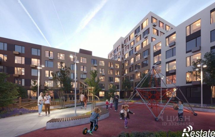 1-комн квартира в новом доме Новосадовское сельское поселение