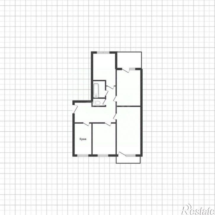 4-комн квартира