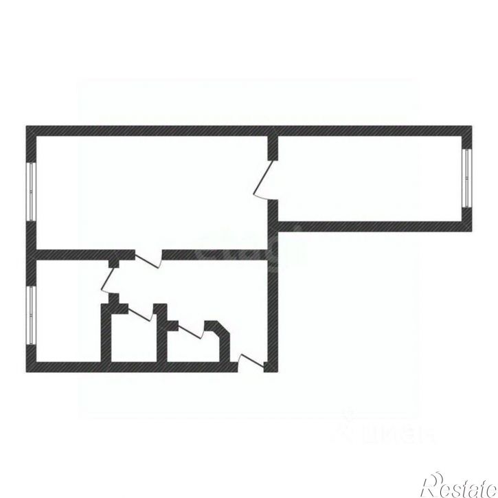2-комн квартира Крупской пер, 2,  д. 2