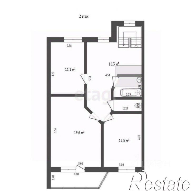 3-комн квартира Благодатная улица, 212,  д. 212